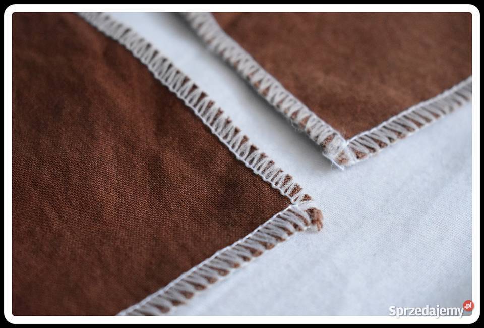Zestaw 5 brązowych serwetek 25 x 25 mazowieckie Płock