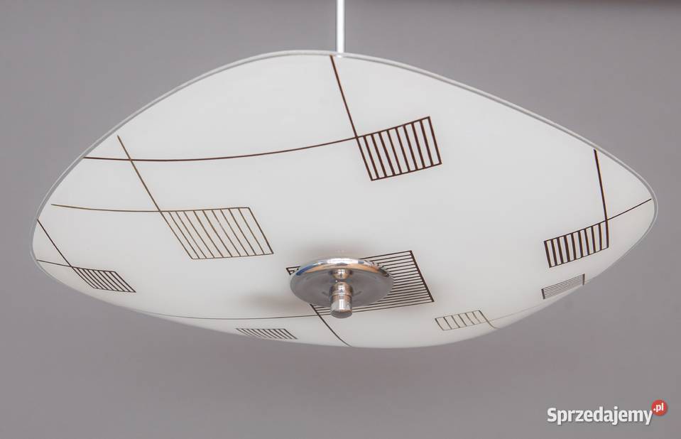 Lampa wisząca Look PopArt MidCentury Vintage PRL śląskie Dąbrowa Górnicza