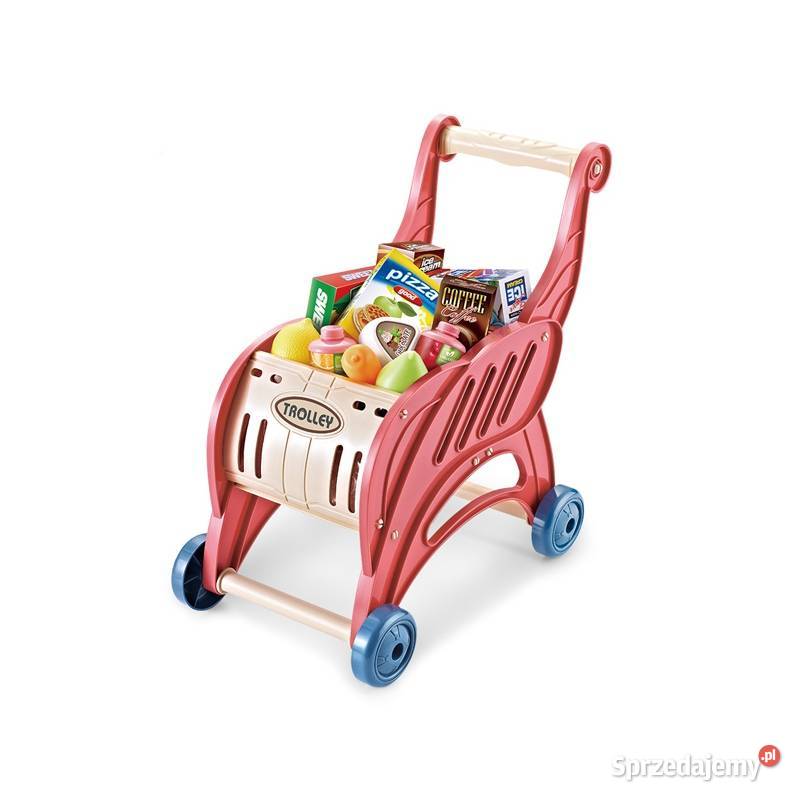 WOOPIE Sklep Supermarket Wózek na Zakupy Lody