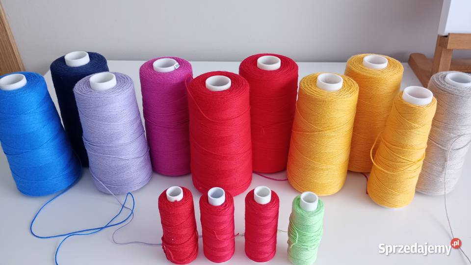 Nici bawełniane kolorowe śląskie sprzedam