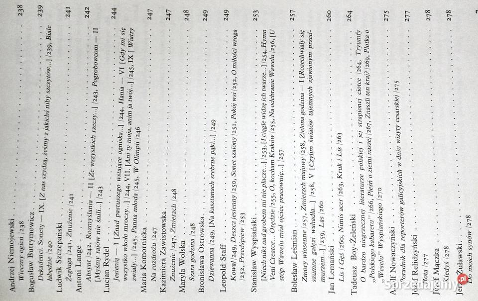 Młoda Polska Literatura Tomasz Weiss Chełm sprzedam