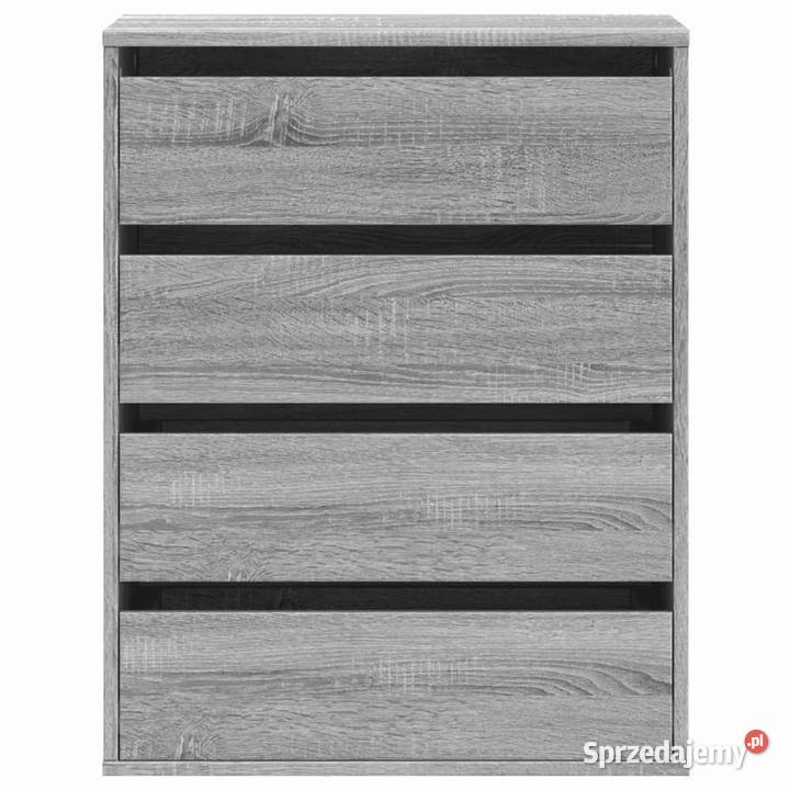 Komoda szary dąb sonoma 60x41x76 materiał Komody mazowieckie