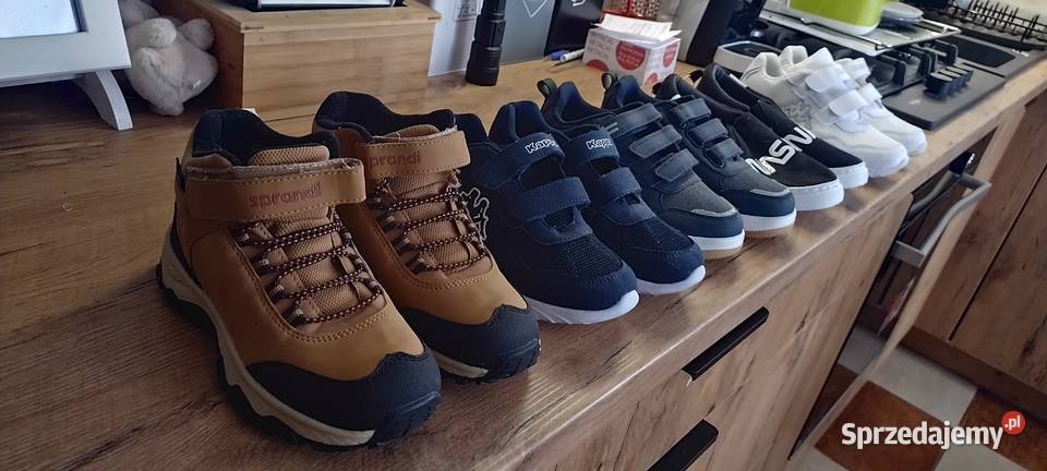 5 par butów chłopca 3x32 2x33 nowe sprzedam