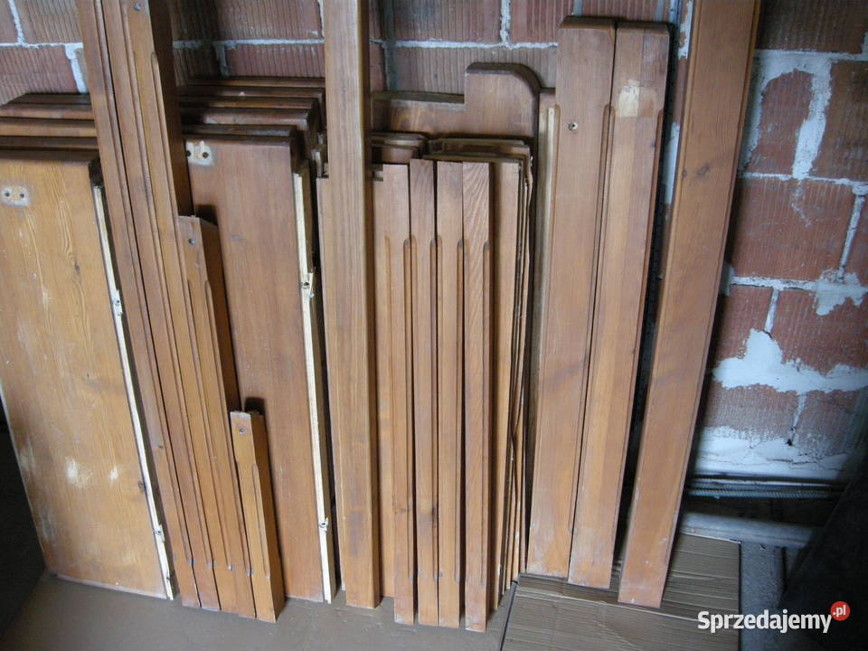 Używane schody drewniane z demontażu Skawina
