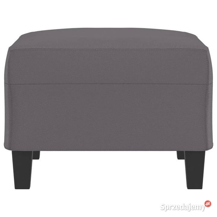 Podnóżek szary 70x55x41 sztuczna skóra WM349358 sprzedam