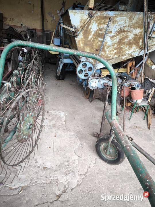 Przegrabiarka zgrabiarka 7 gwiazd Zgrabiarki i przetrząsacze Maszyny rolnicze łódzkie Radomsko