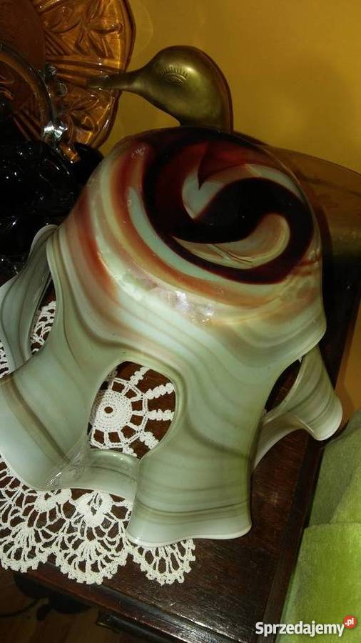 Kosz szklany stare Krosno