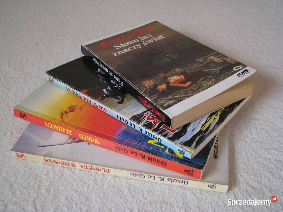 Ursula K Le Guin cykl Ekumena 4 tomy Wydanie I Brzegi