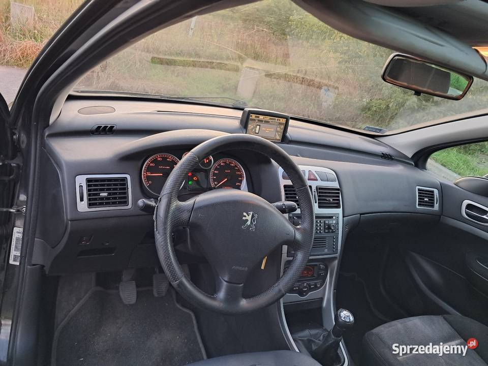 Peugeot 307 LPG 2004 czarny Radom