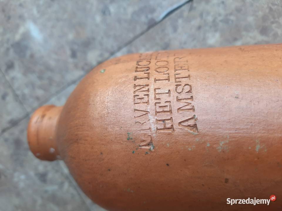 Stara ceramiczna butla Erven Lucas Bols Antyki pomorskie Tczew