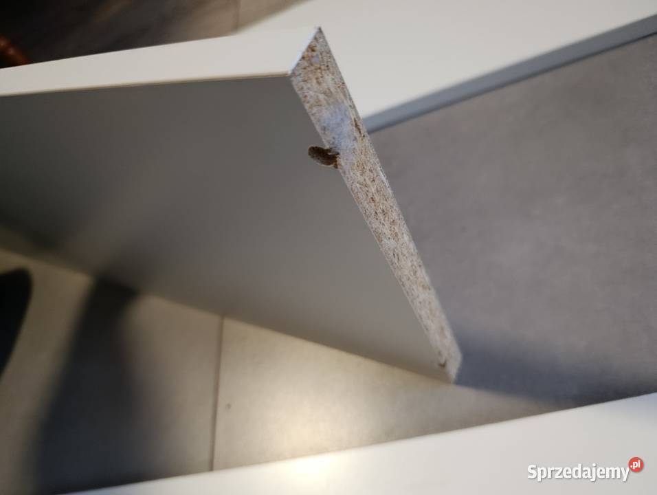 płyta płyty wiórowe laminowane białe półki