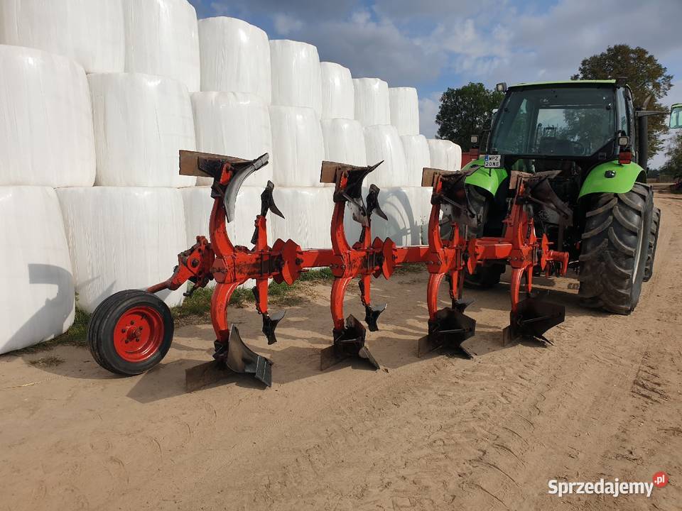 Pług GREGOIRE BESSON 4 skibowy obrotowy 31 Przasnysz