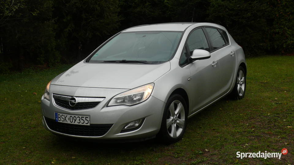 Opel Astra J 2010r16 benzyna sprowadzony manualna podlaskie Sokółka