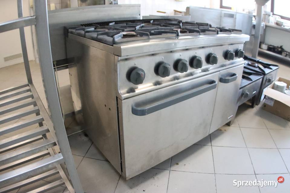 Kuchnia gazowa 6palnikowa z piekarnikiem gazowym Pszczyna