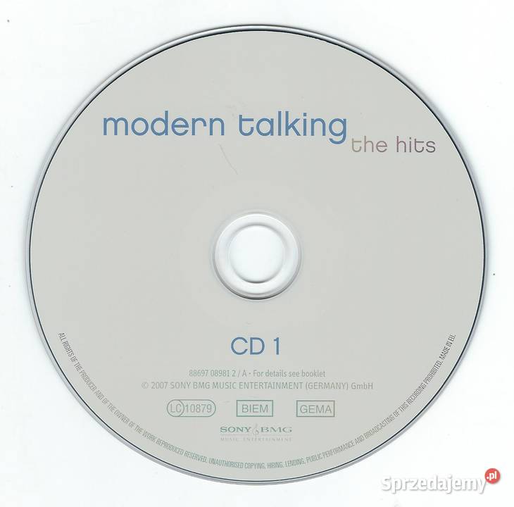 2 CD Modern Talking The Hits 2007 Sony BMG Fat pop Brwinów sprzedam