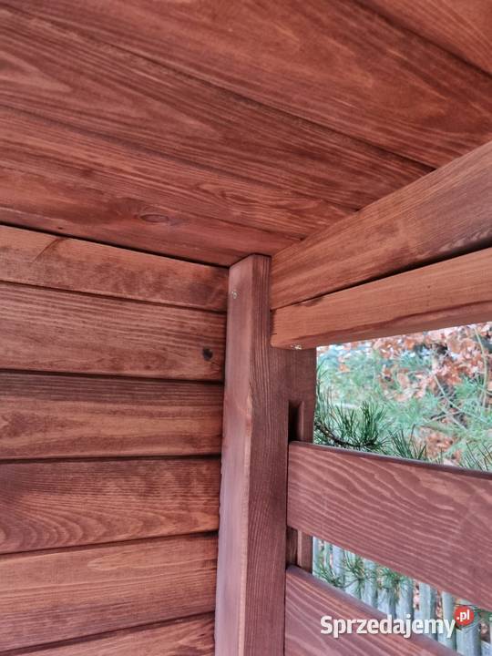 Drewutnia 2 x 11m narzędziówka 1 x 11m domek śląskie