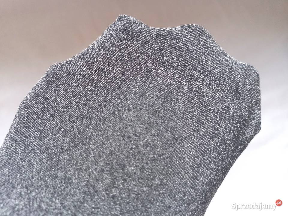 szare Rajstopy srebrne Grube r 3840 melanż NOWE Białystok sprzedam