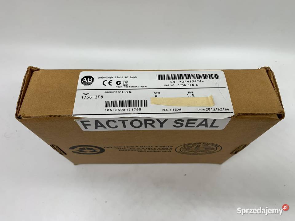 Allen Bradley 1756IF8 AI Module Series A Warszawa