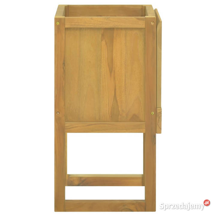 Szafka łazienkowa 41x40x75 lite drewno tekowe