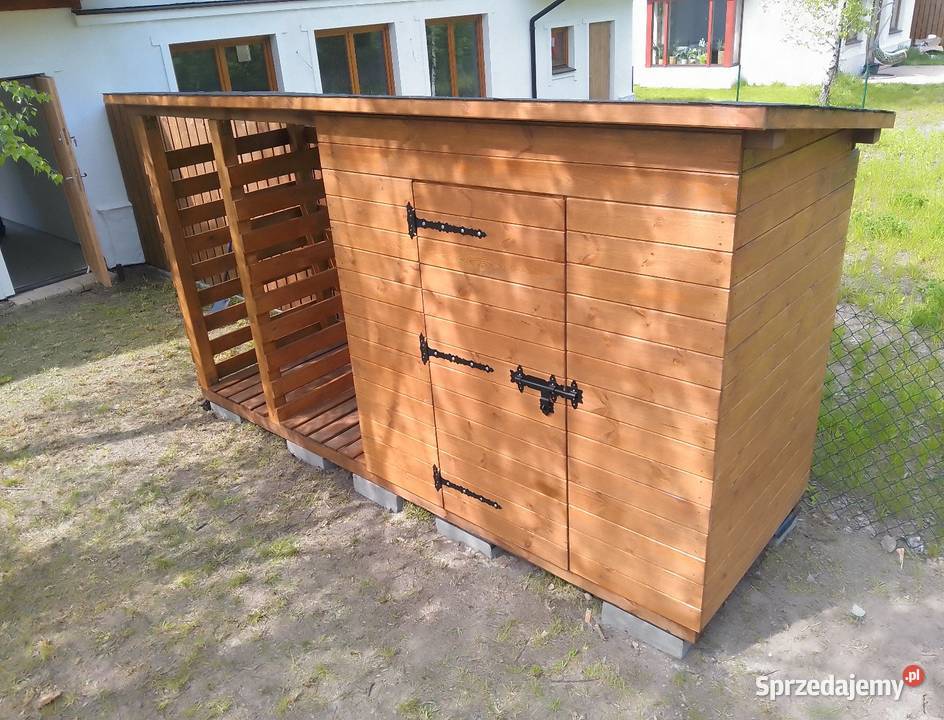 Drewutnia na drewno z pomieszczeniem dolnośląskie Wrocław