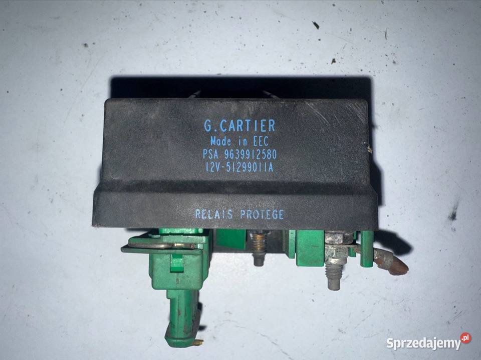 PRZEKAŹNIK ŚWIEC ŻAROWYCH PEUGEOT 307 206 osobowe Ostrów Wielkopolski