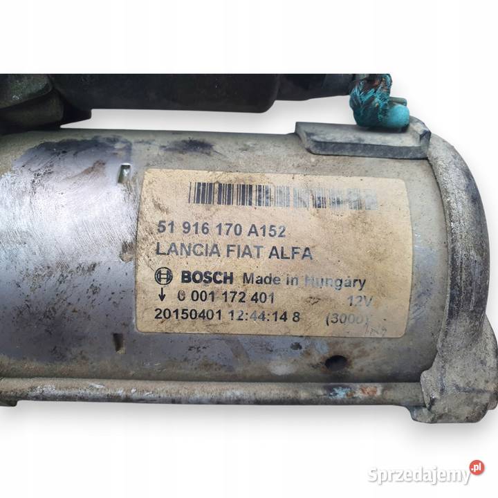 ROZRUSZNIK Fiat Fiorino 13 Multijet 51916170 Chełm sprzedam
