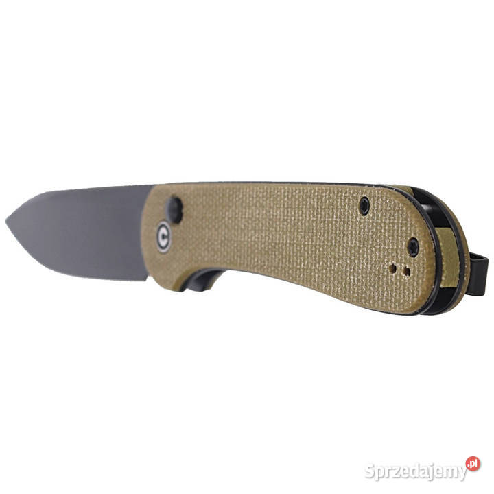 CIVIVI Knife Button Lock Elementum Olive Micarta Warszawa