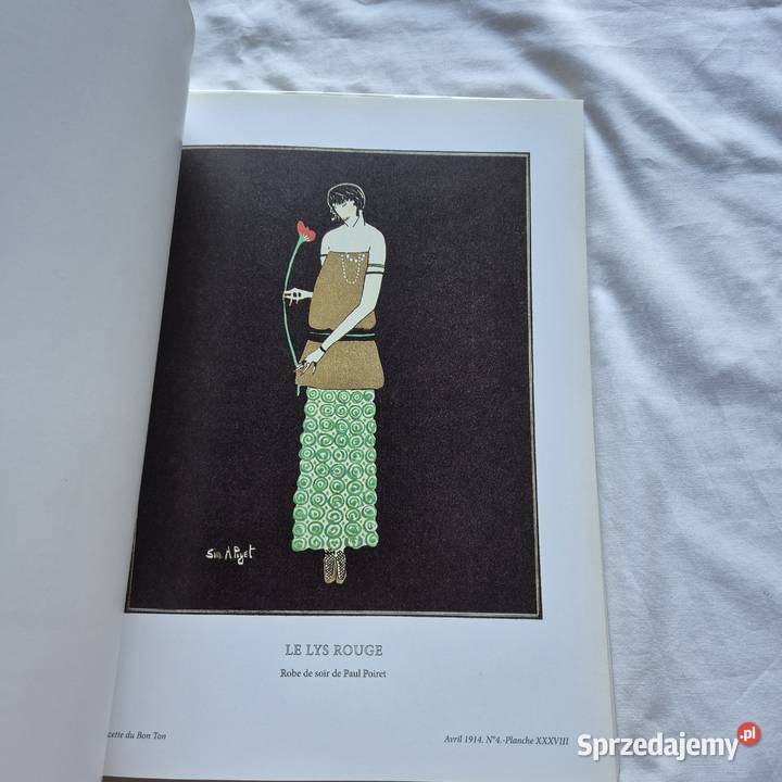 La mode parisienne art deco secesja plakat sztuka i architektura