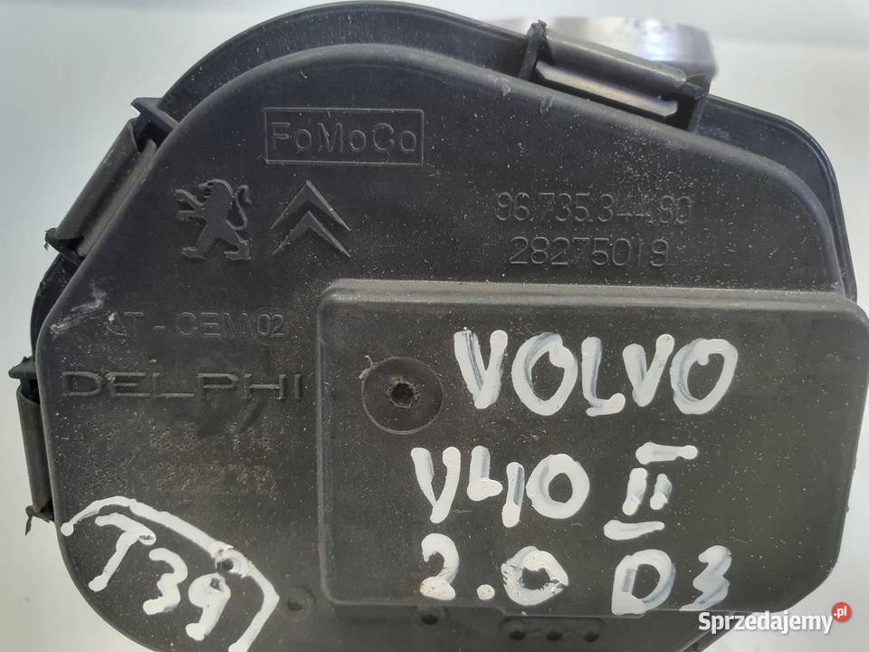 PRZEPUSTNICA Volvo V40 II 16 D2 9673534480 Chełm