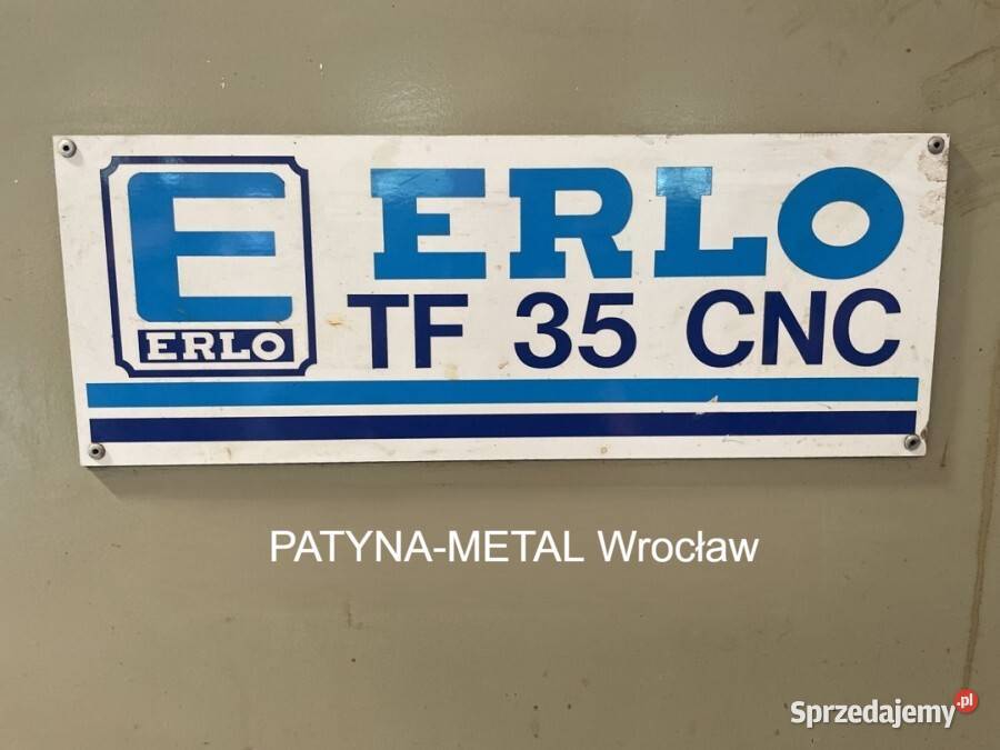 Wiertarka CNC TF 35CNC ERLO sterowanie FAGOR