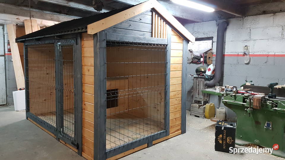 Kojec psa 32 nowoczesny styl antracyt lamele Iława