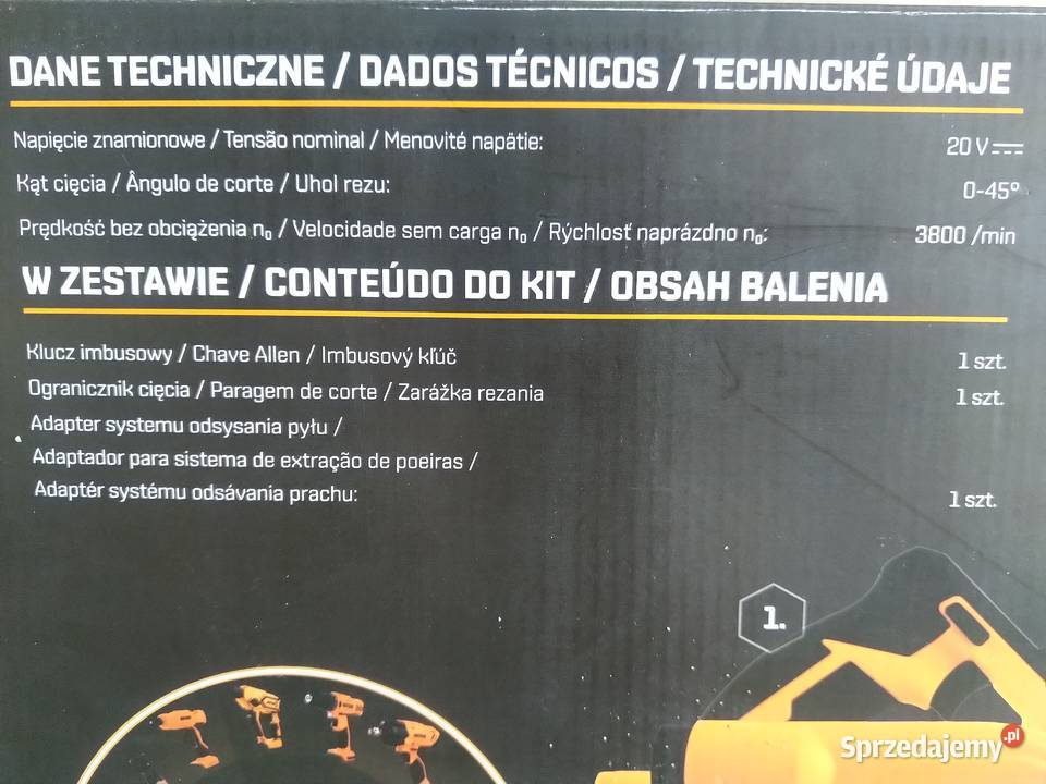 NAJTANIEJ Akumulatorowa Pilarka Tarczowa 20 Zabrze sprzedam