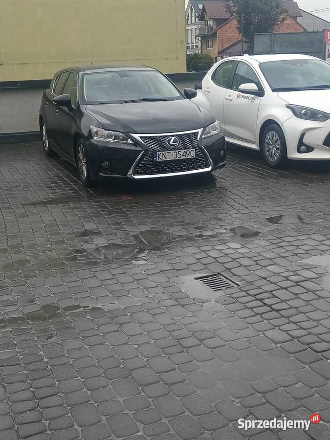 Lexus Ct Bezobsługowa Hybryda Leedy Kamera małopolskie Nowy Targ sprzedam