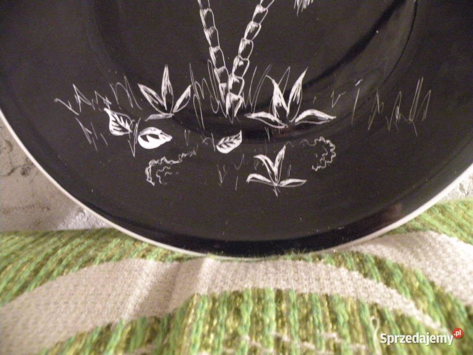 Patera Chodzież lata 60te look Porcelana i szkło Andrychów