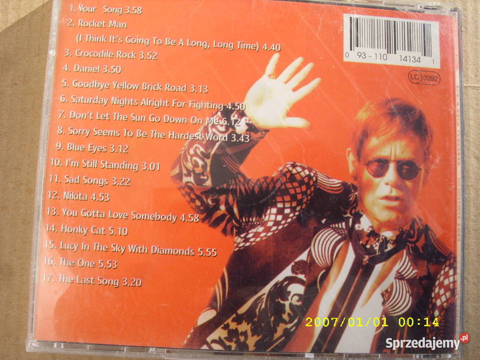 Rock CD ELTON JOHNGreatest hits ADD EUROPA Wołów