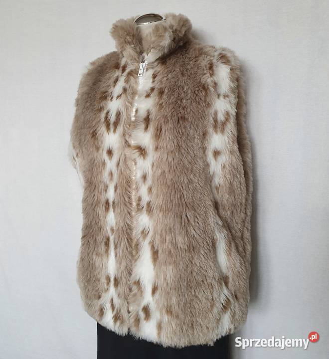 Kamizelka Bezrękawnik Sztuczne Futro Futerko Katowice