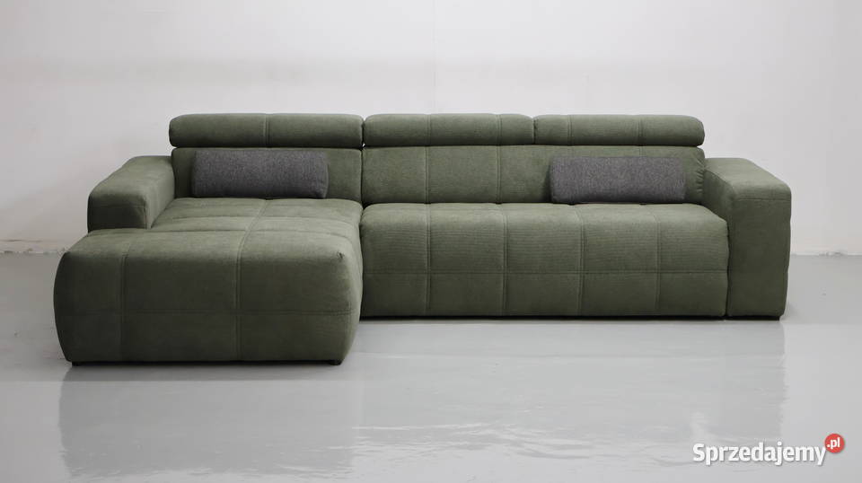 TBA DESIGN narożnik regulowane zagłówki sofa Poznań sprzedam
