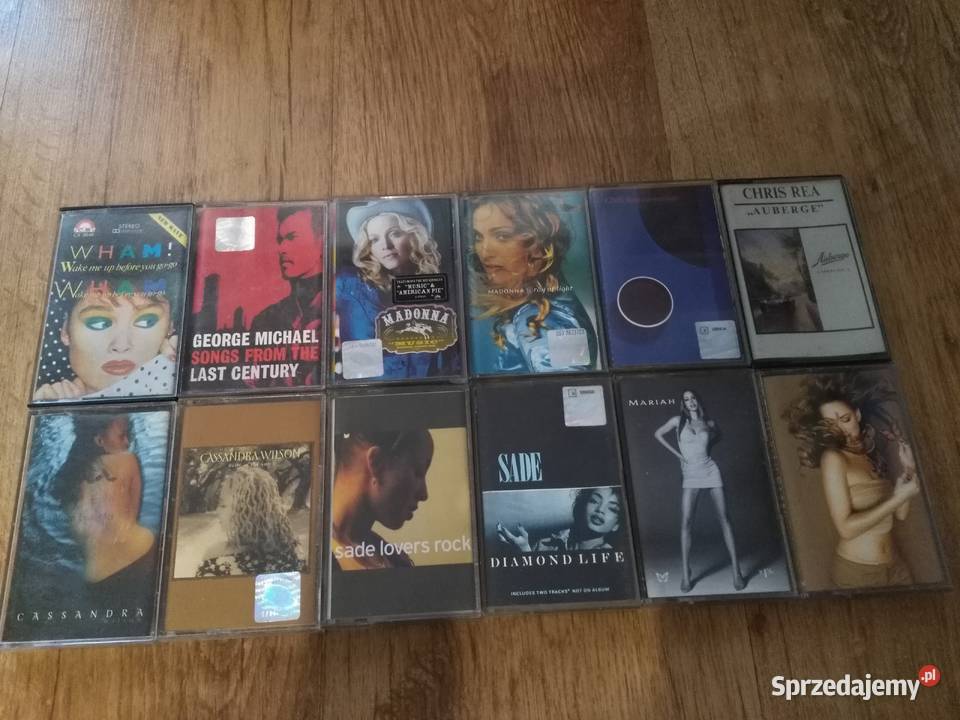 Kasety Wham George Michael Mariah Carey Sade Włocławek