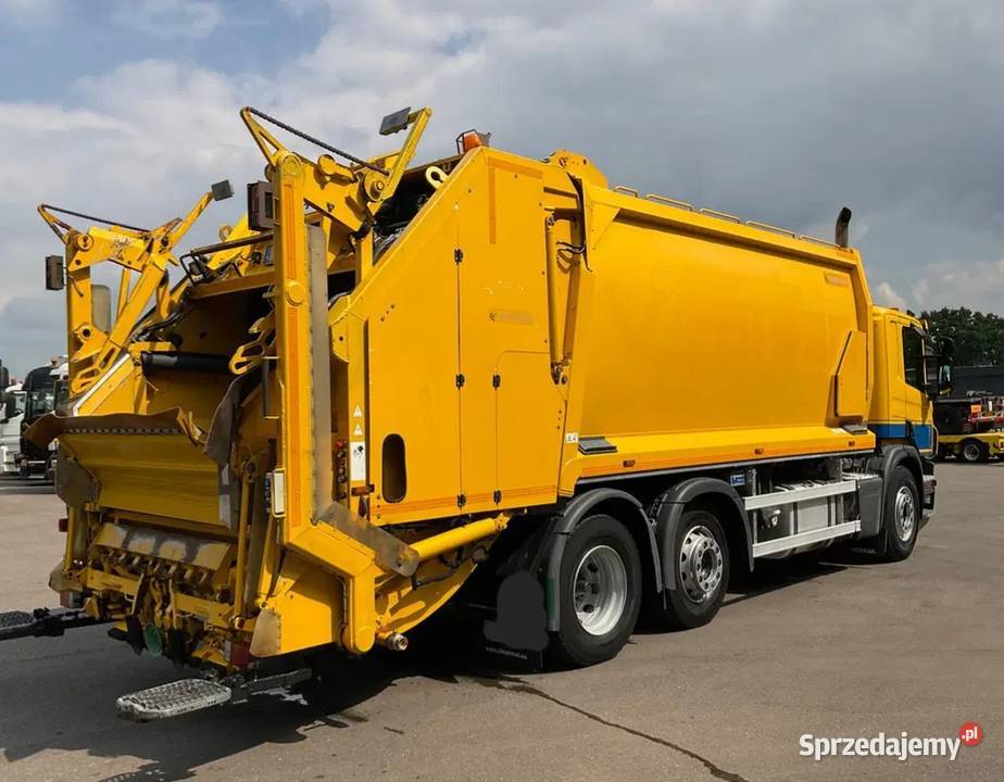 Smieciarka Scania mazowieckie Warszawa