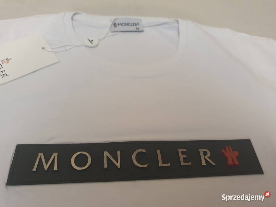 NOWA koszulka Moncler tshirt pp blaszka M Rozmiar M pomorskie Gdynia