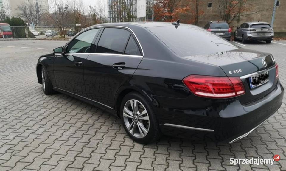 Mercedes E 350 CDI LIFT super stan ZAMIANA Mosina