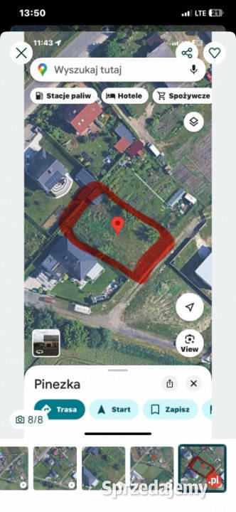 Działka budowlana Dalki utwardzona wielkopolskie sprzedam