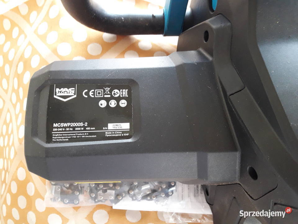 Pilarka elektryczna MacAllister 2000 W duża moc Miłosław