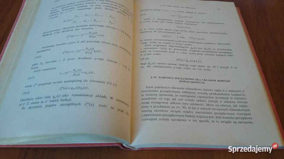 Praktyka przekształcenia Laplacea Gustav Doetsch twarda Książki i Podręczniki pomorskie Gdańsk