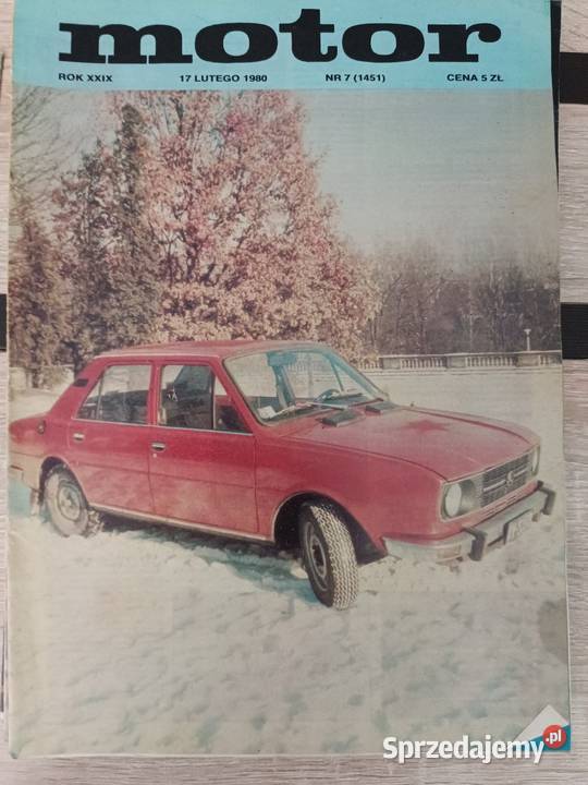 Pismo Motor 7 z 1980 r