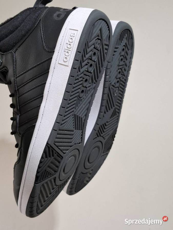Ocieplane sneakersy 43 adidas Hoops 30 Mid