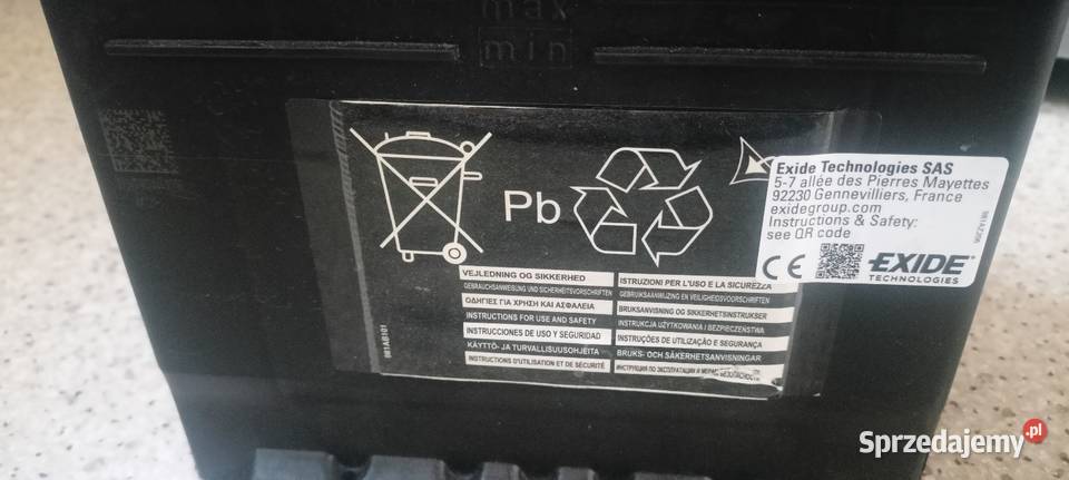 15 roku gwarancji Akumulator Centra 44 Ah Katowice