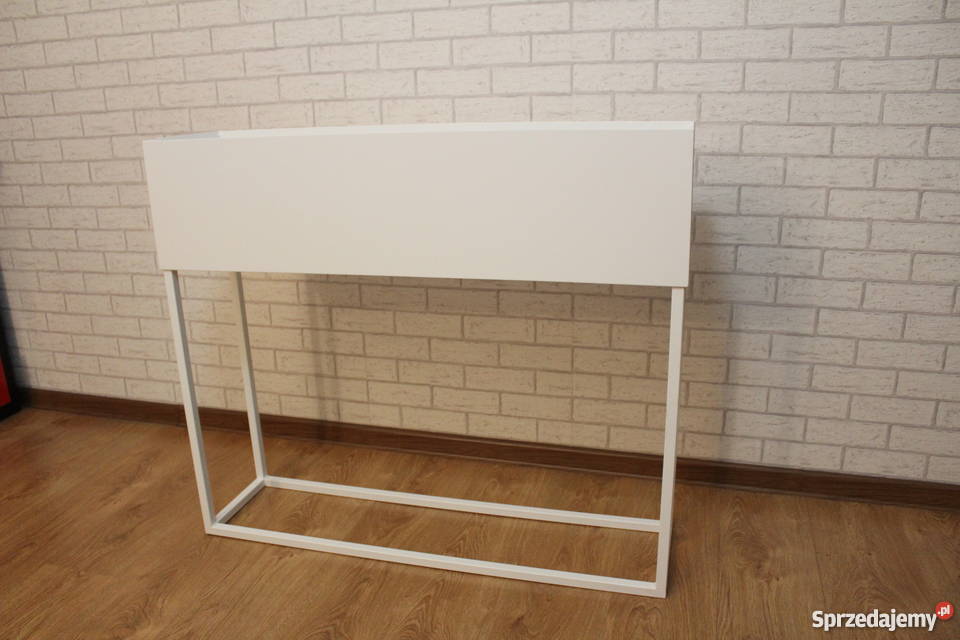 DONICA biała nowoczesna osłona na doniczke śląskie Katowice