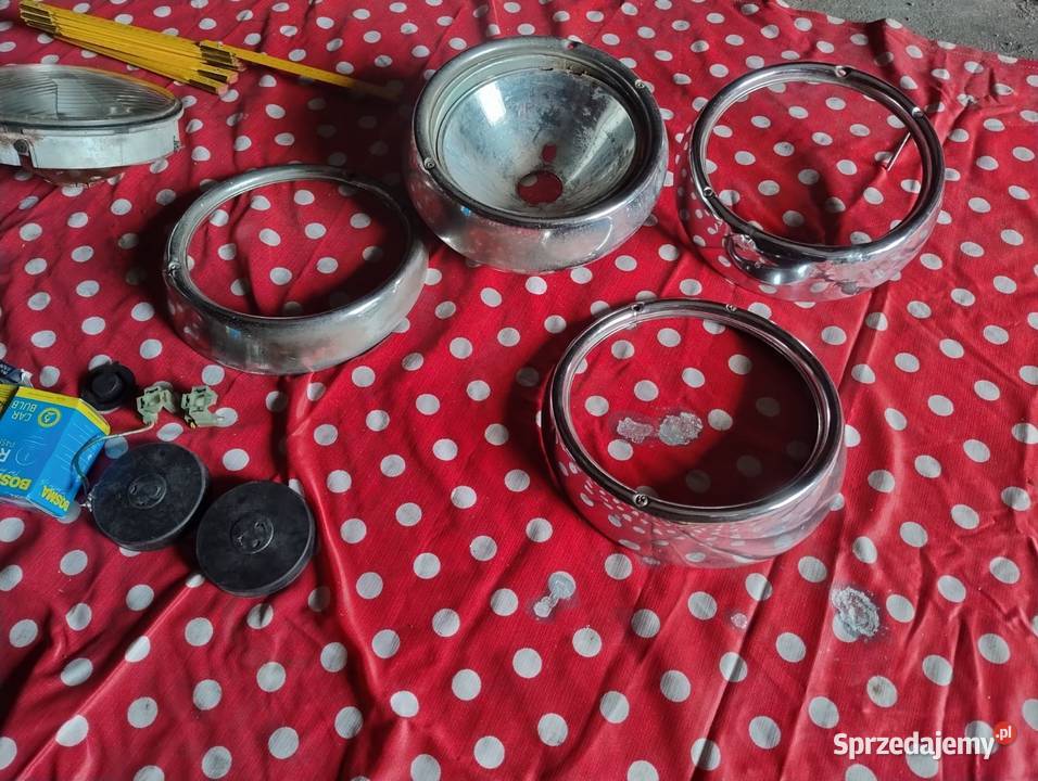 Lampy reflektory Garbus ramki chrom lampa VW osobowe Krotoszyn