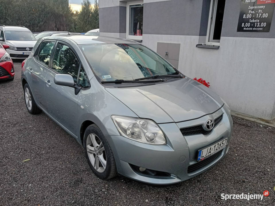 Toyota Auris Możliwość zamiany I 20062012 centralny zamek Janów Lubelski